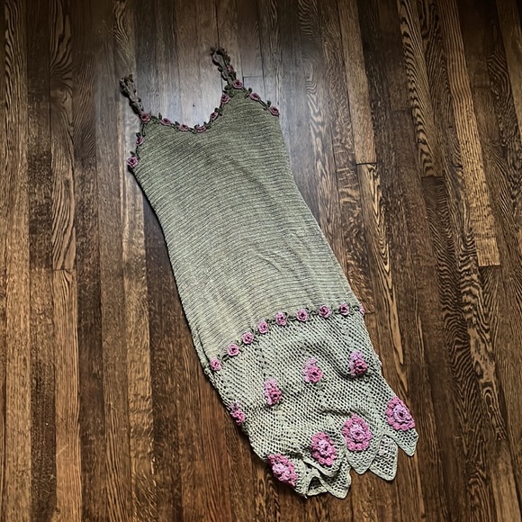 Vintage crotchet dress - Picture 3 of 6